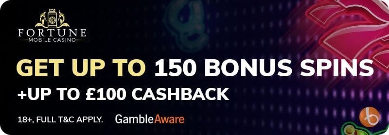 Fortune Mobile Casino welcome bonus