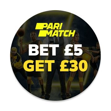 Parimatch betting offer with text bet 5 get 30 free bet