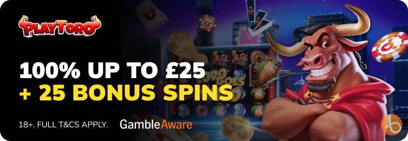 PlayToro casino welcome offer