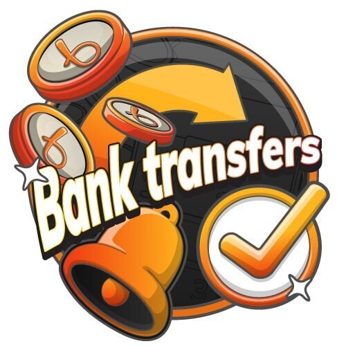 Casino with bank transfer