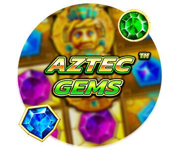 Aztec Gems slot logo