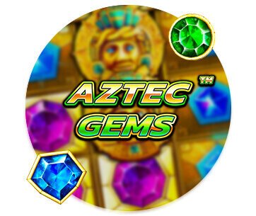 Circle graphic for Aztec Gems by Pragmatic Play