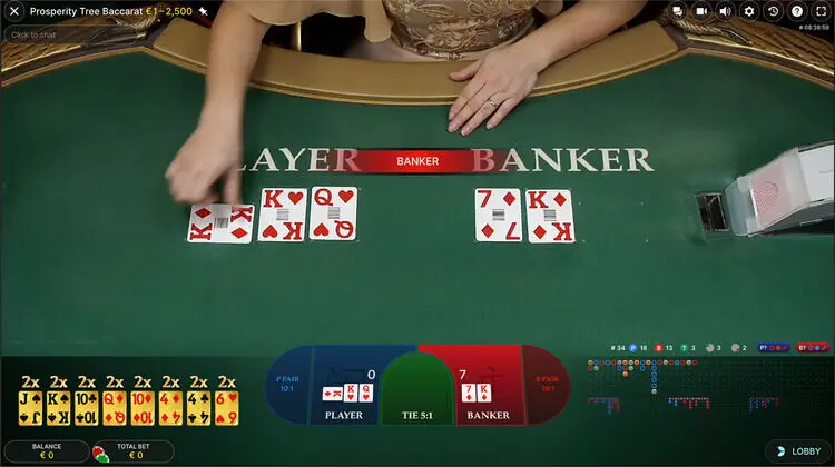 Evolution Gaming Live Baccarat
