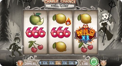 Charlie Chance in Hell to Pay slot