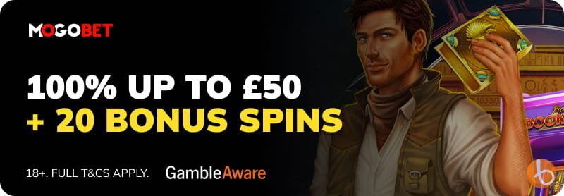 Mogobet bonus banner