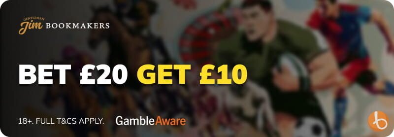 Gentleman Jim Bonus Banner