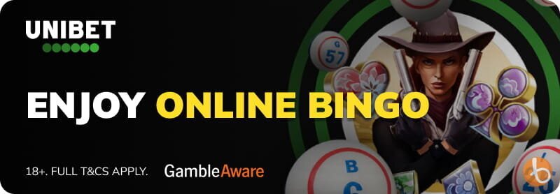 Unibet bingo offer banner