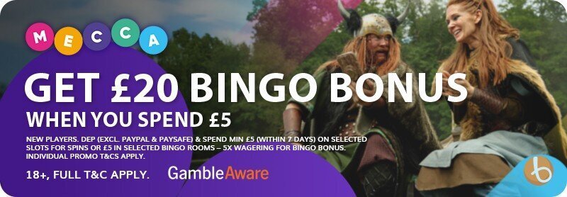 Mecca Bingo bonus banner