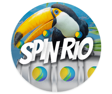 Spin Rio casino logo circle