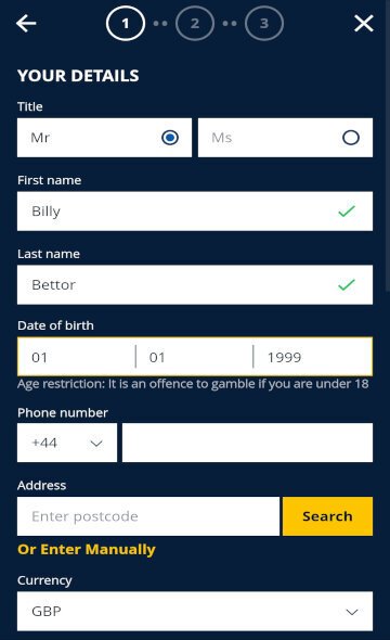 Fill your details