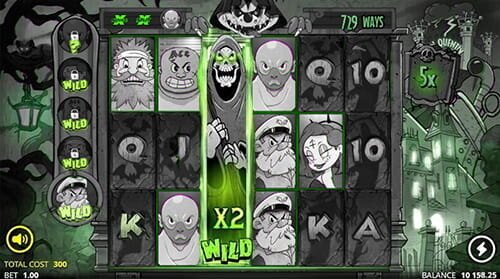 Screenshot of Ding Dong Death slot