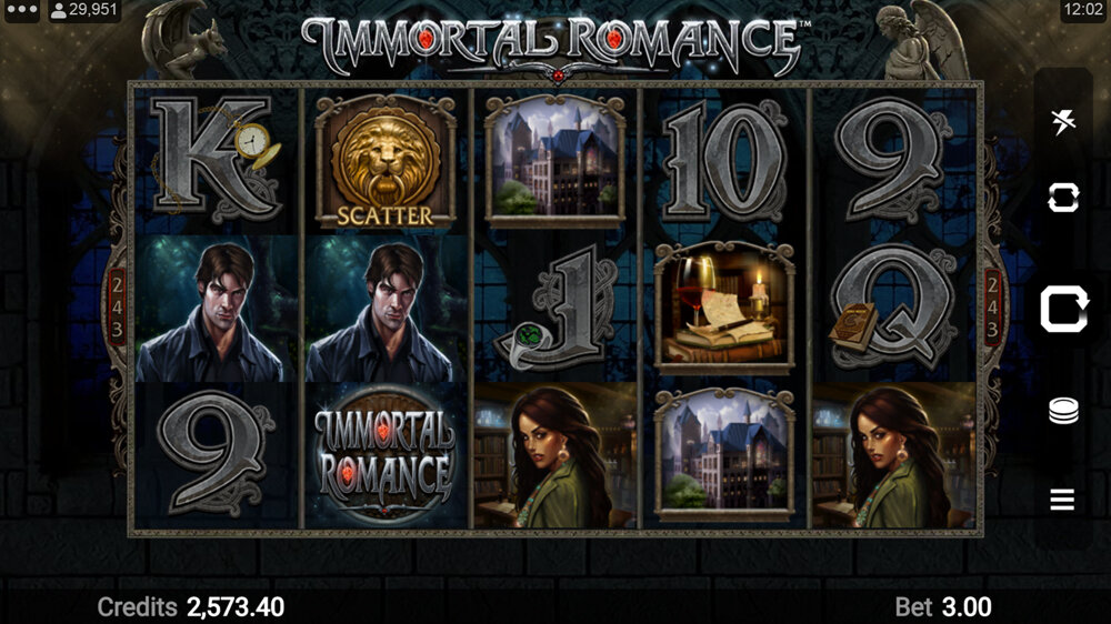 Immortal Romance screenshot base game