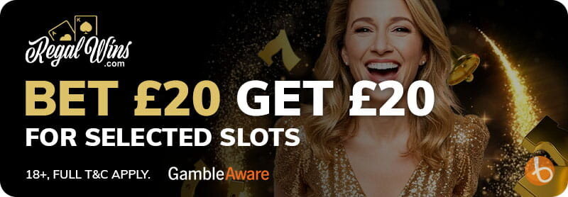 Regal Wins welcome bonus offer