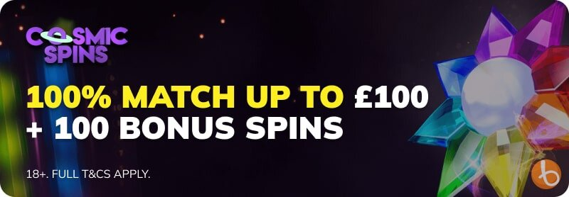 Cosmic Spins welcome offer