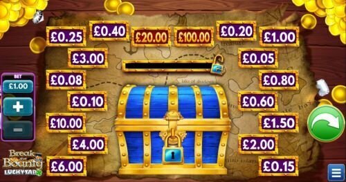 The best LuckyTap game is Break the Bounty by Design Works Gaming