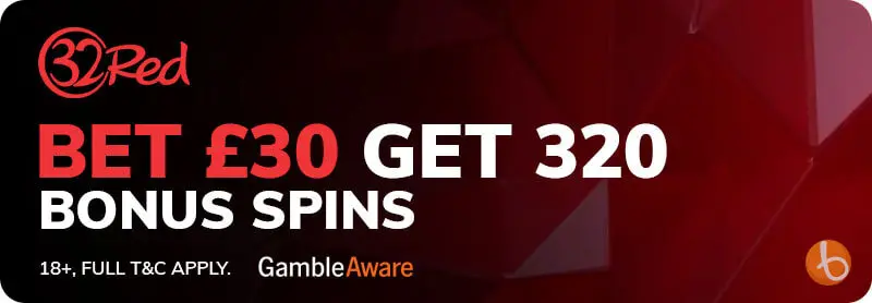 32Red Casino welcome bonus