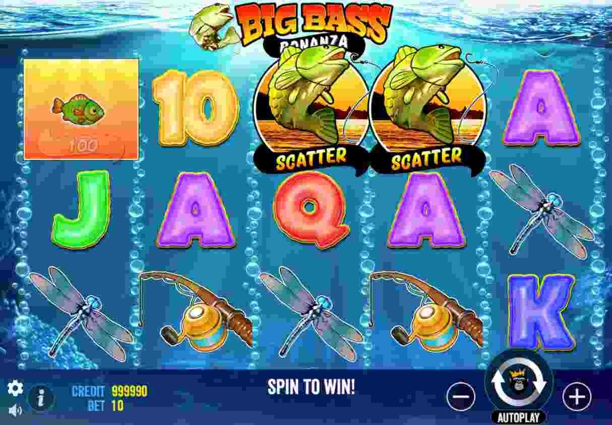 Big Bass Bonanza slot machine