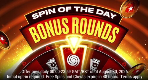 Pokerstars Spin Of the Day