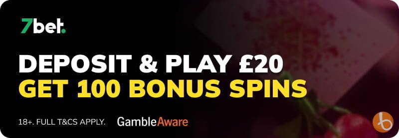 7Bet casino welcome bonus