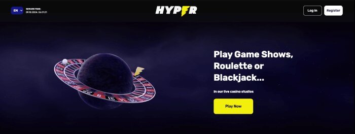 Hyper Casino in October 2024