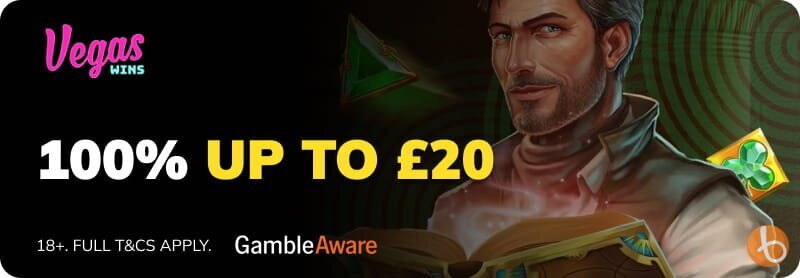 Vegas Wins bonus banner