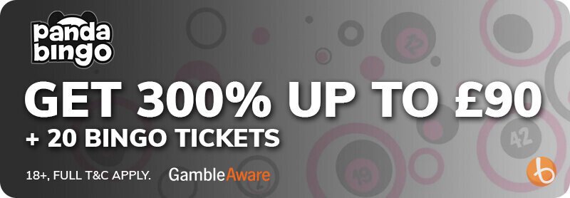 Panda Bingo welcome bonus