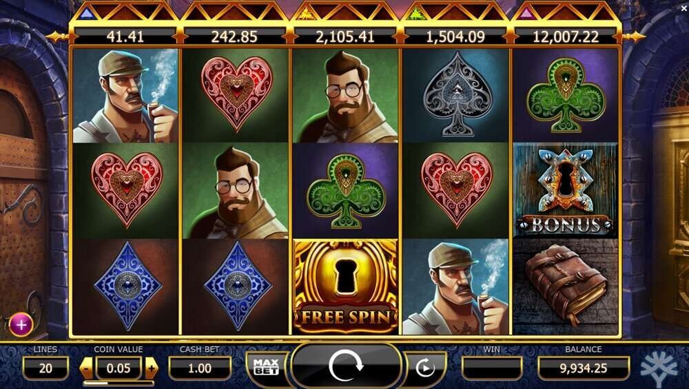 Holmes and the Stolen Stones UK slot