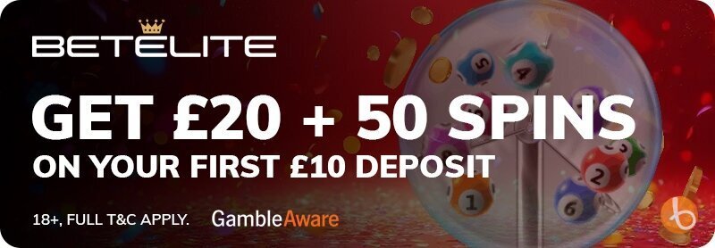BetElite Bingo bonus offer