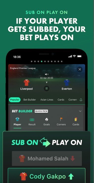 Bet365 app in-play betting