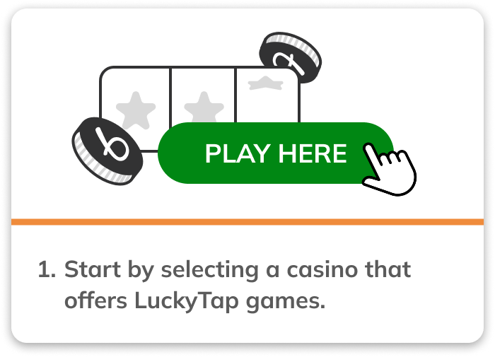 How to play LuckyTap games step 1