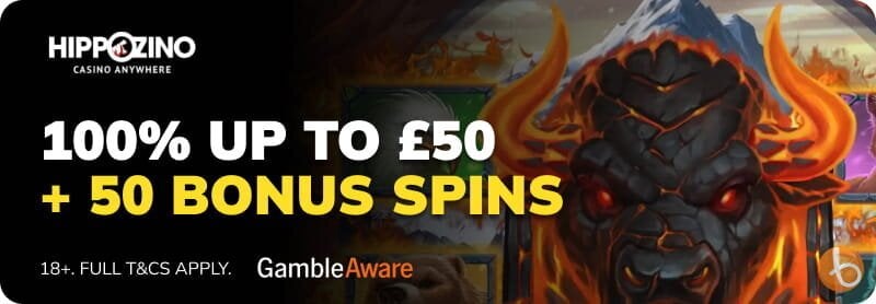 Bonus banner for Hippozino