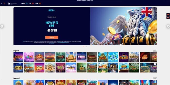 Griffon Casino in December 2025