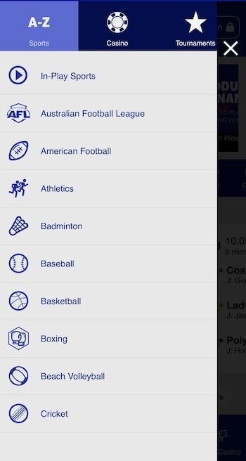 Betting app for BetTOM