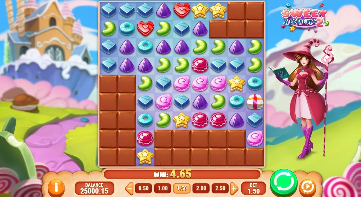 Sweet Alchemy 2 is a new slot from Play'n Go