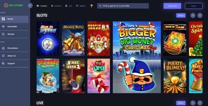 BetStorm in November 2024