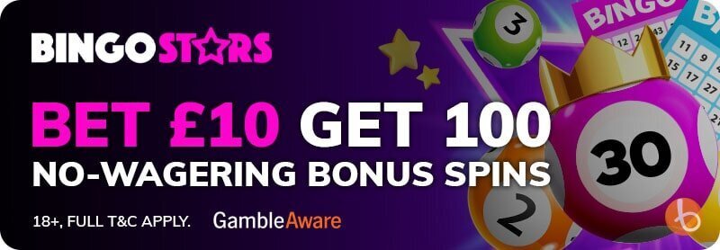 Bingostars bonus spin offer