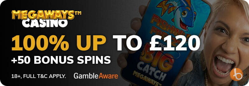 Megaways Casino welcome bonus
