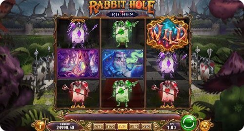 Rabbit Hole Riches slot screenshot