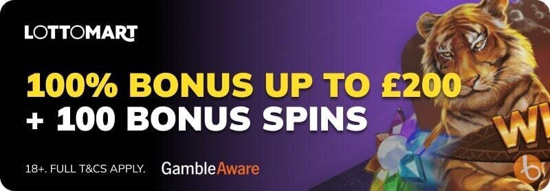 Lottomart bonus banner