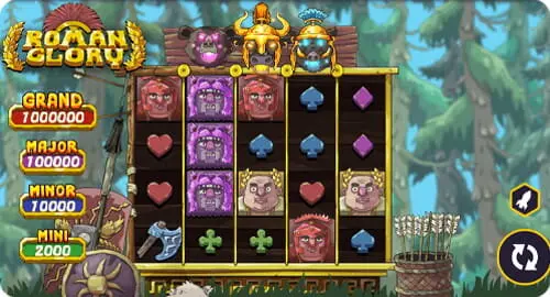 Screenshot of Roman Glory slot