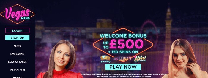 Vegas Wins casino in May 2022