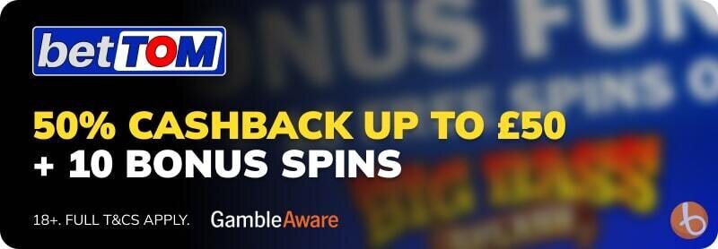 BetTom Casino offer banner