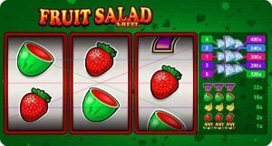 Fruit Machine style slot machine