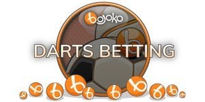 Bojoko-themed image of darts betting