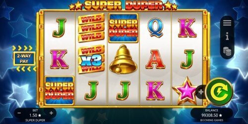 Super Duper is a popular Booming Games slot