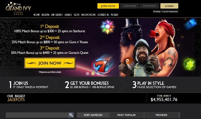 The Grand Ivy Casino March 2016