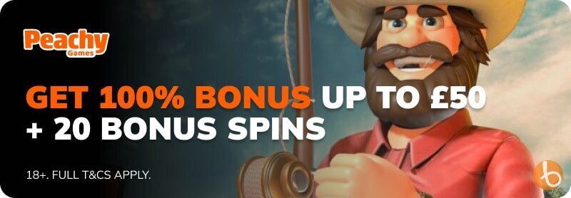 Peachy Games bonus offer