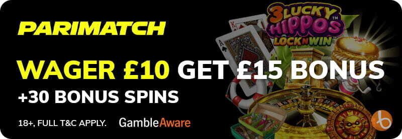 Parimatch welcome bonus