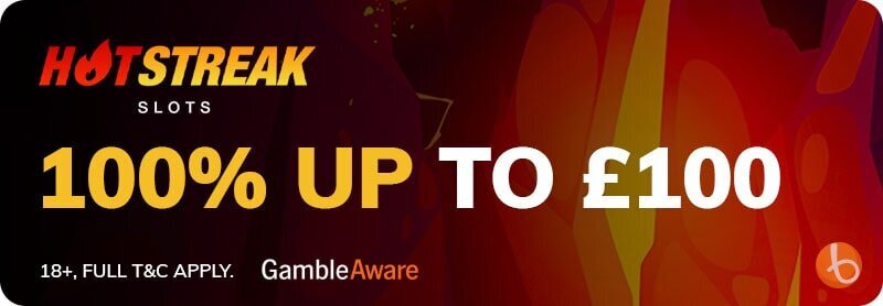 Hot Streak Casino welcome bonus