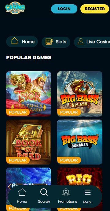 Casino and Friends games